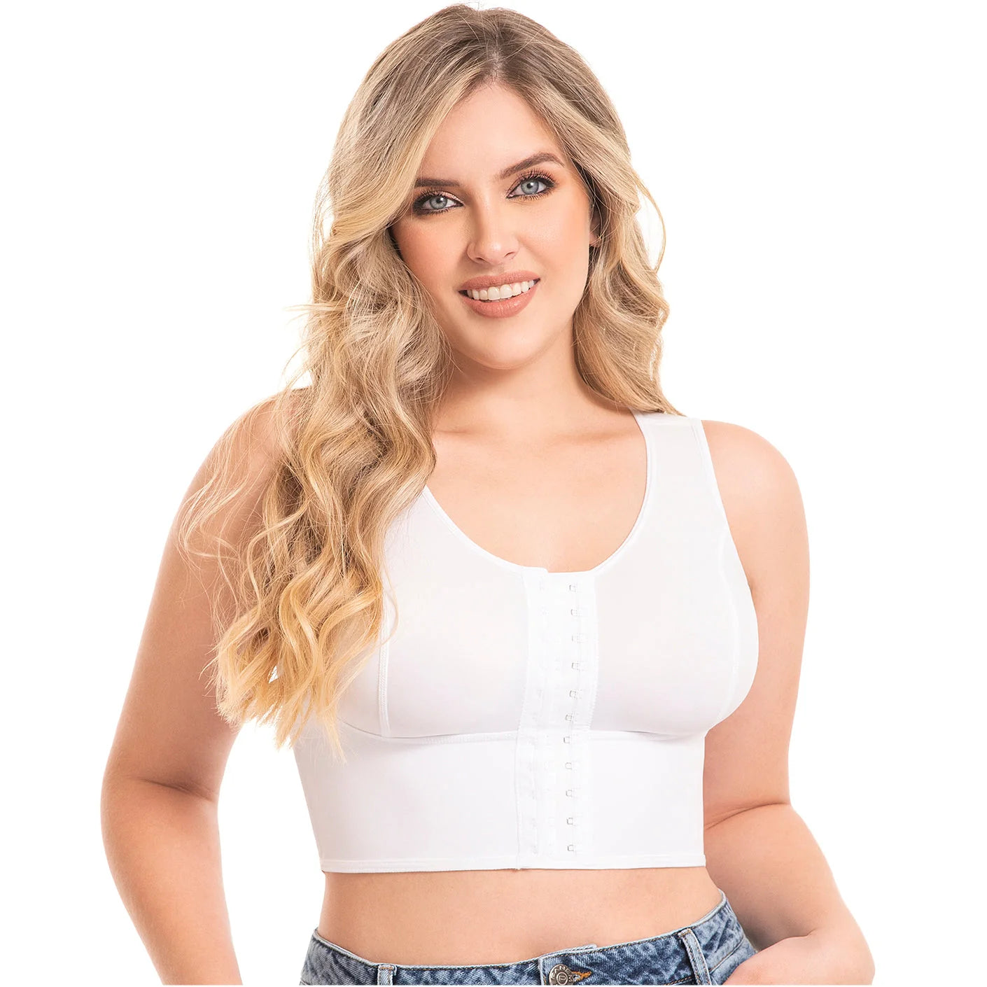 Fajas MYD B-0019 | Plus Size Compression Bra