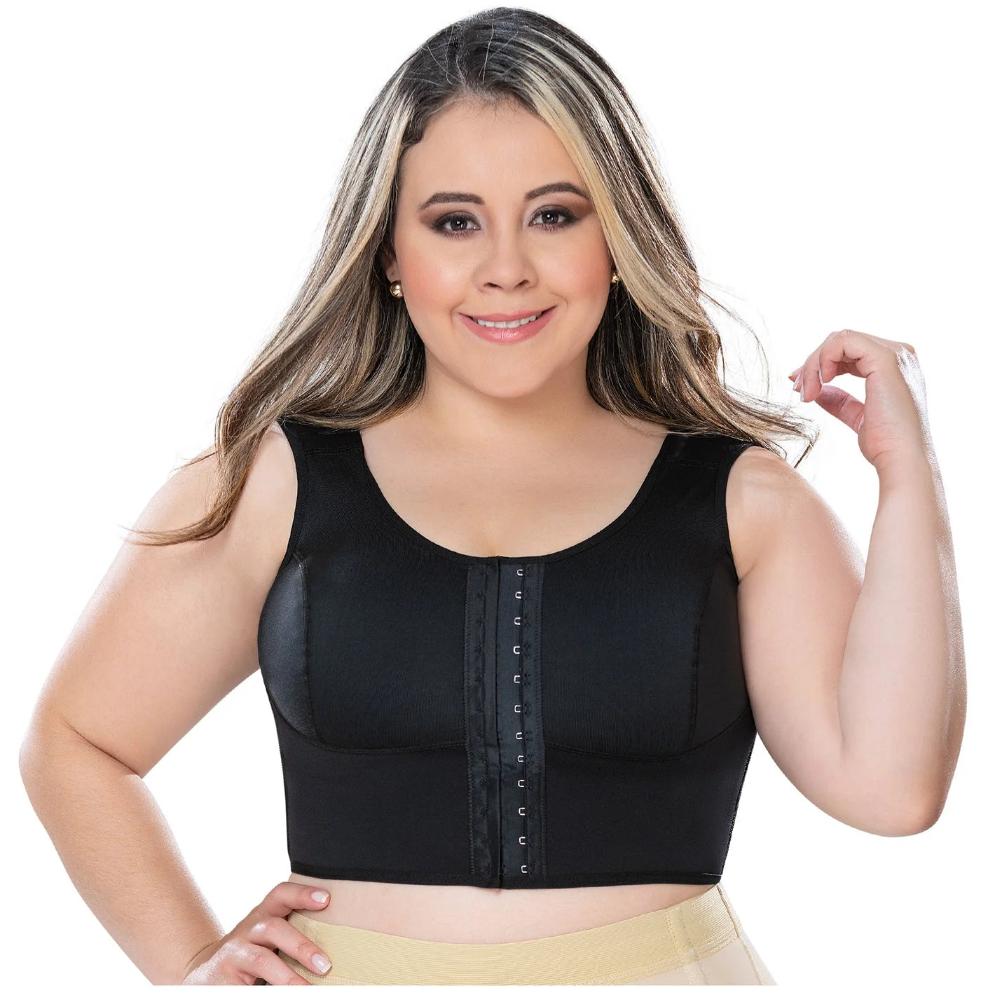 Fajas MYD B-0019 | Plus Size Compression Bra